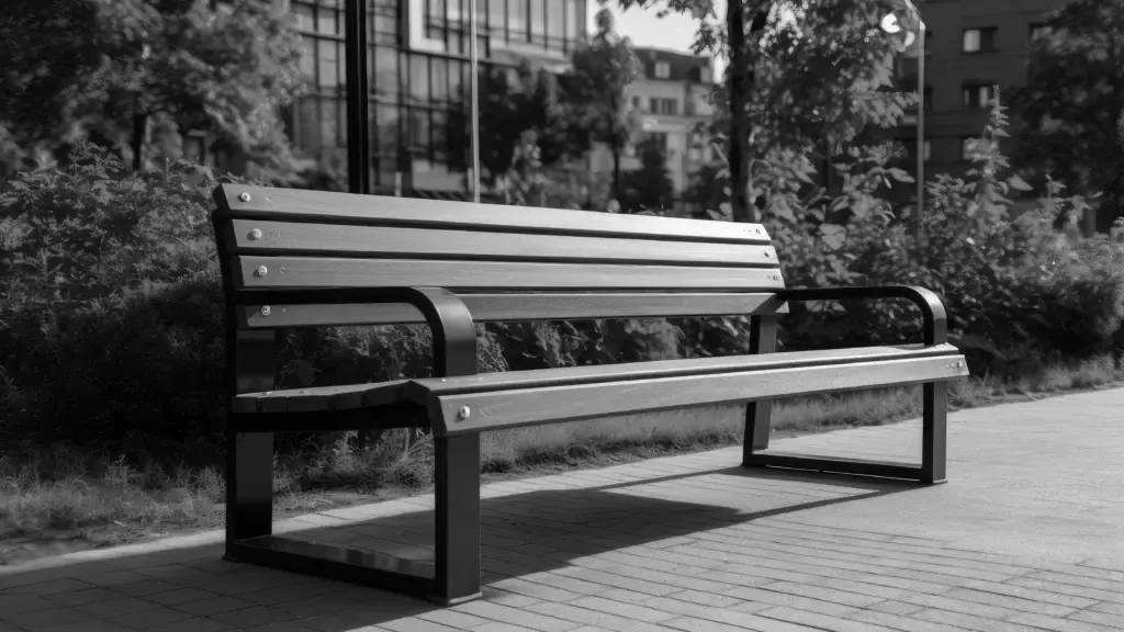 bench in a park
