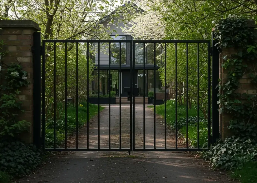 classical driveway gate